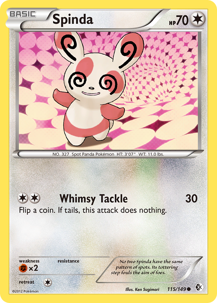 Spinda 115/149 Boundaries Crossed