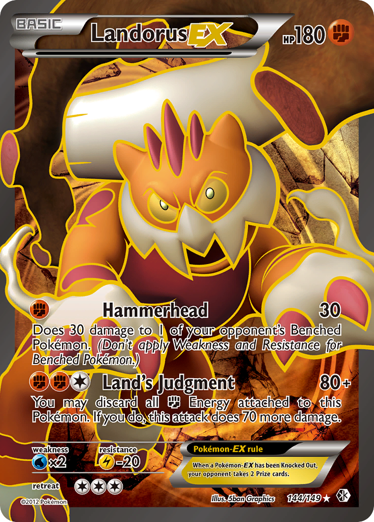 Landorus-EX 144/149 Boundaries Crossed
