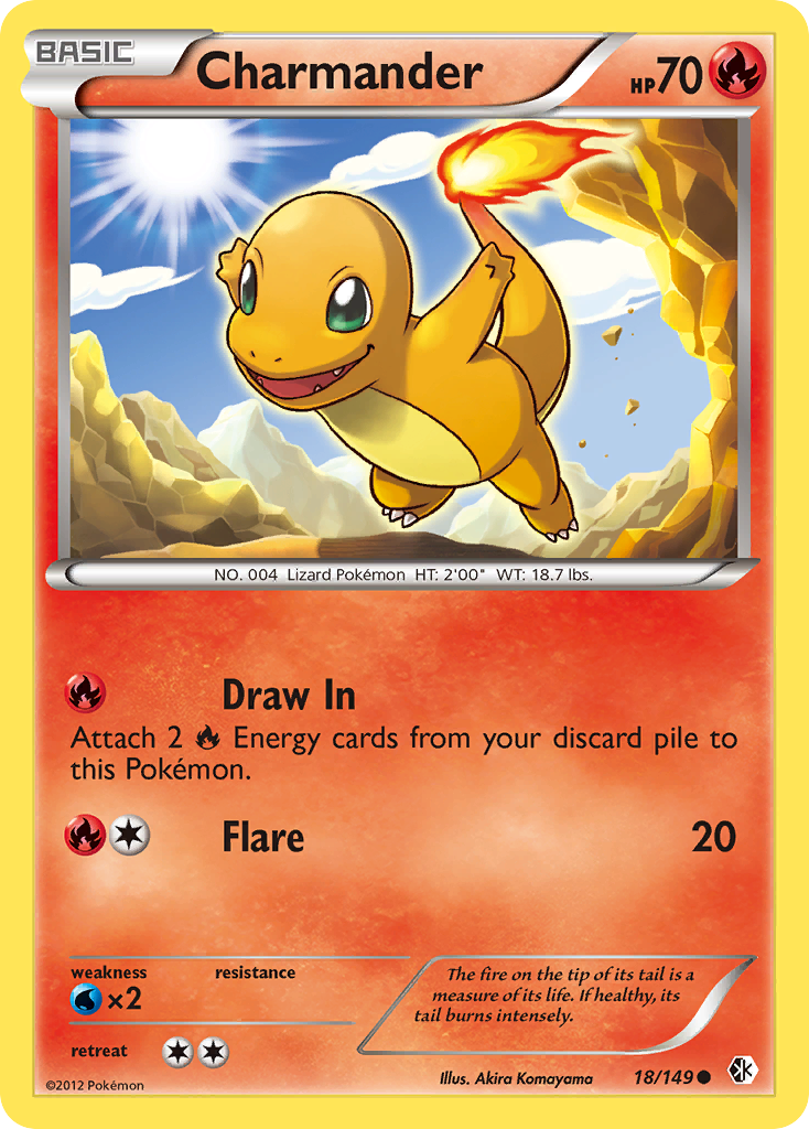 Charmander 18/149 Boundaries Crossed