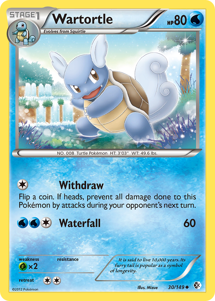 Wartortle 30/149 Boundaries Crossed
