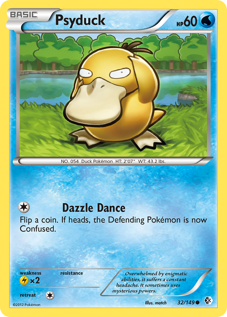Psyduck 32/149 Boundaries Crossed
