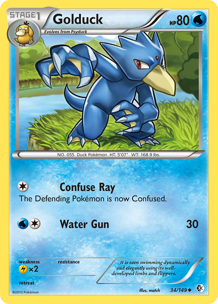 Golduck 34/149 Boundaries Crossed