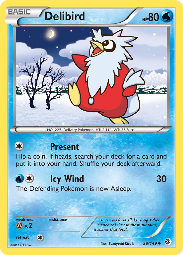 Delibird 38/149 Boundaries Crossed