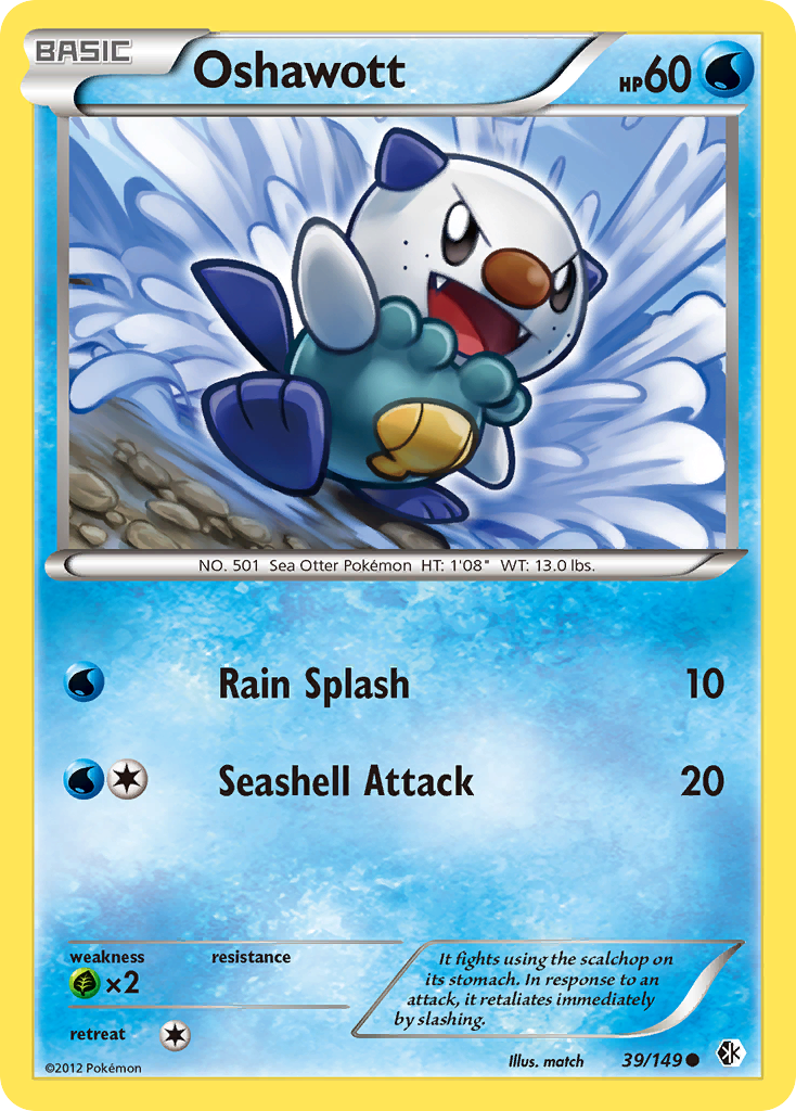 Oshawott 39/149 Boundaries Crossed