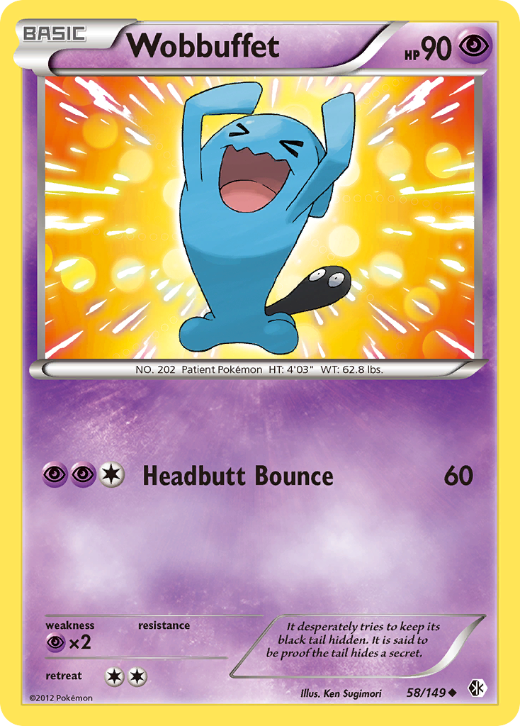 Wobbuffet 58/149 Boundaries Crossed
