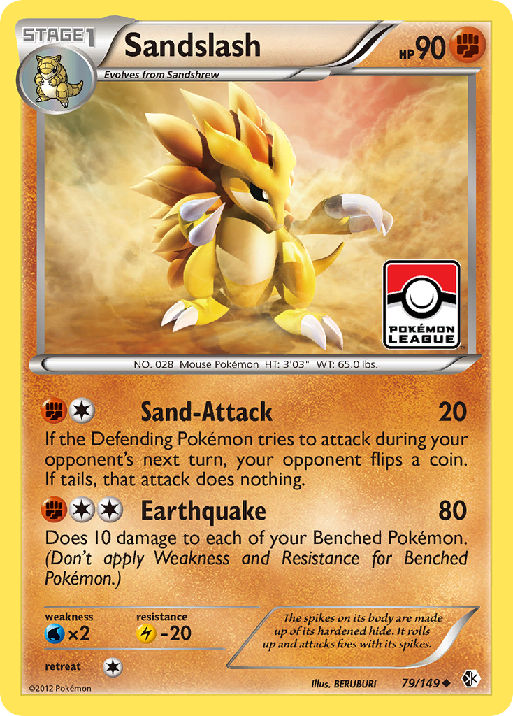 Sandslash 79/149 Boundaries Crossed