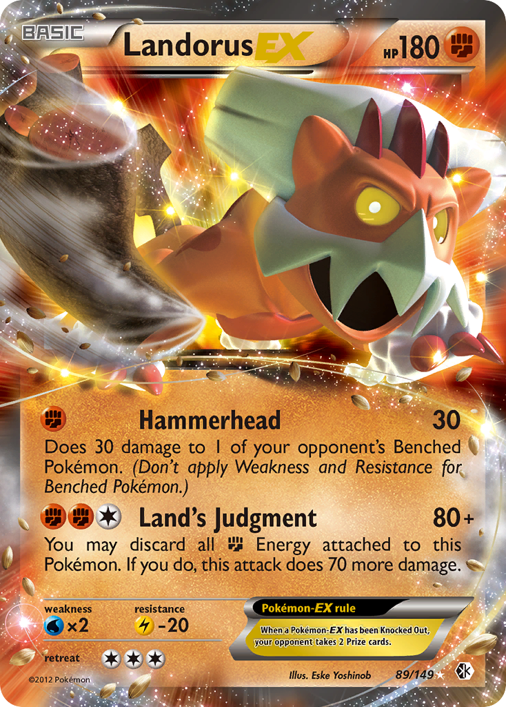 Landorus-EX 89/149 Boundaries Crossed
