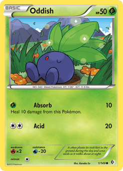 Oddish 1/149 Boundaries Crossed