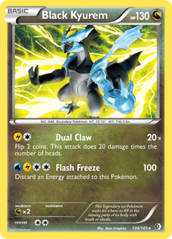 Black Kyurem 100/149 Boundaries Crossed