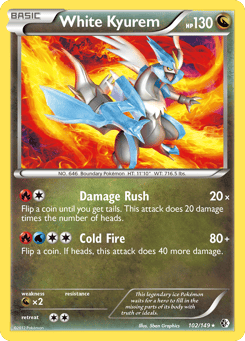 White Kyurem 102/149 Boundaries Crossed