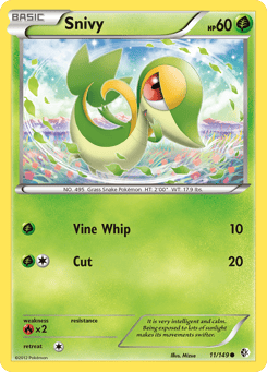 Snivy 11/149 Boundaries Crossed