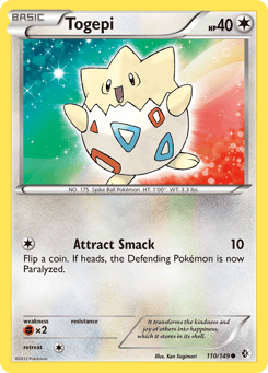 Togepi 110/149 Boundaries Crossed