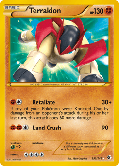 Terrakion 151/149 Boundaries Crossed