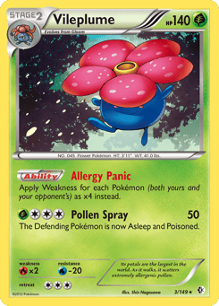 Vileplume 3/149 Boundaries Crossed