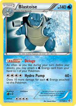 Blastoise 31/149 Boundaries Crossed