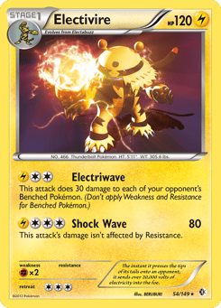 Electivire 54/149 Boundaries Crossed