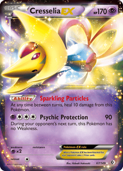 Cresselia-EX 67/149 Boundaries Crossed