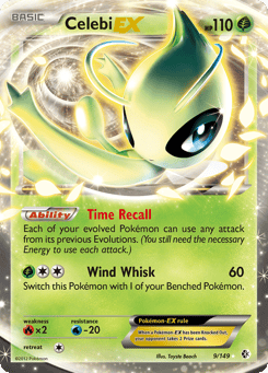 Celebi-EX 9/149 Boundaries Crossed