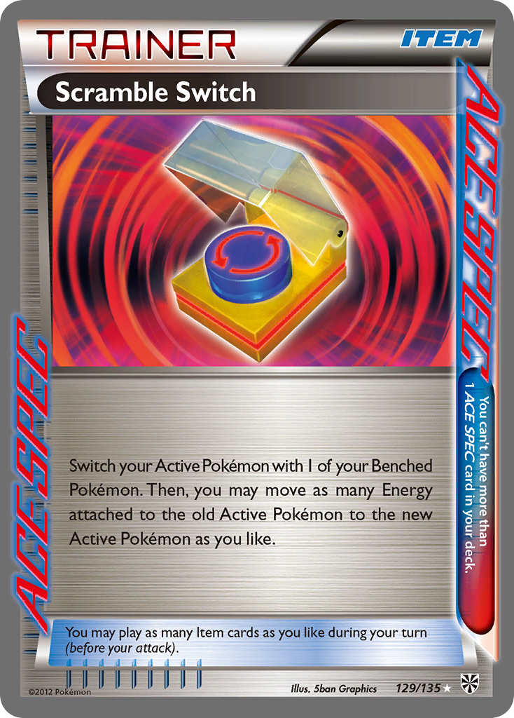 Scramble Switch 129/135 Plasma Storm