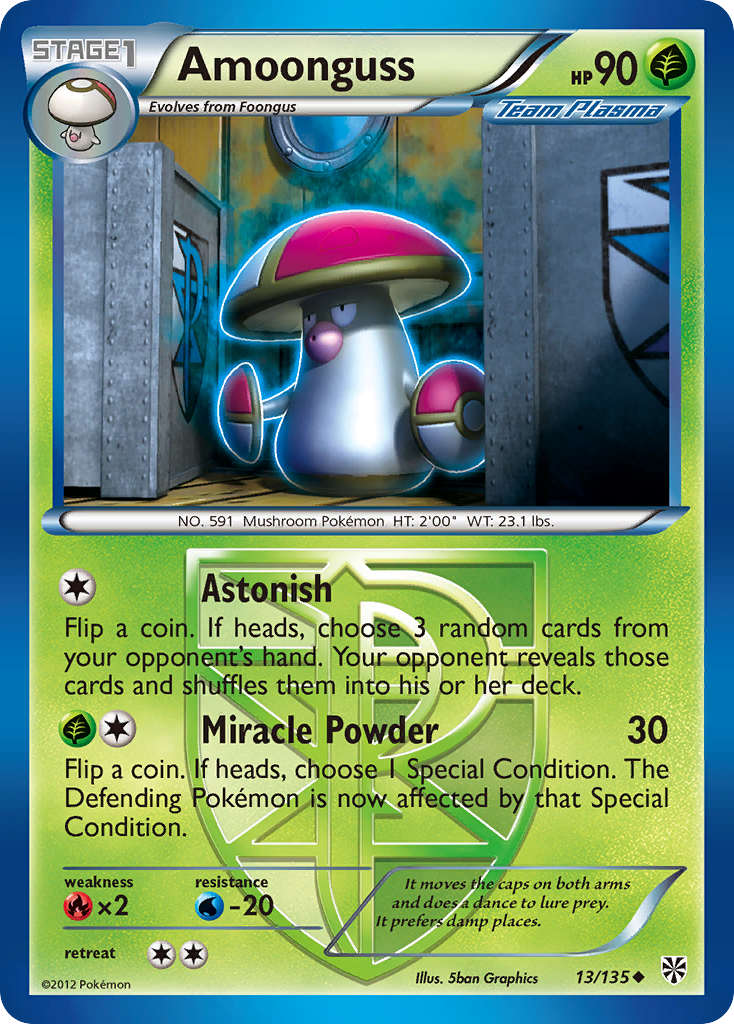 Amoonguss 13/135 Plasma Storm