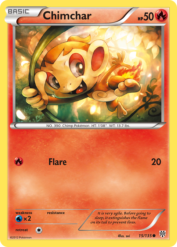 Chimchar 15/135 Plasma Storm