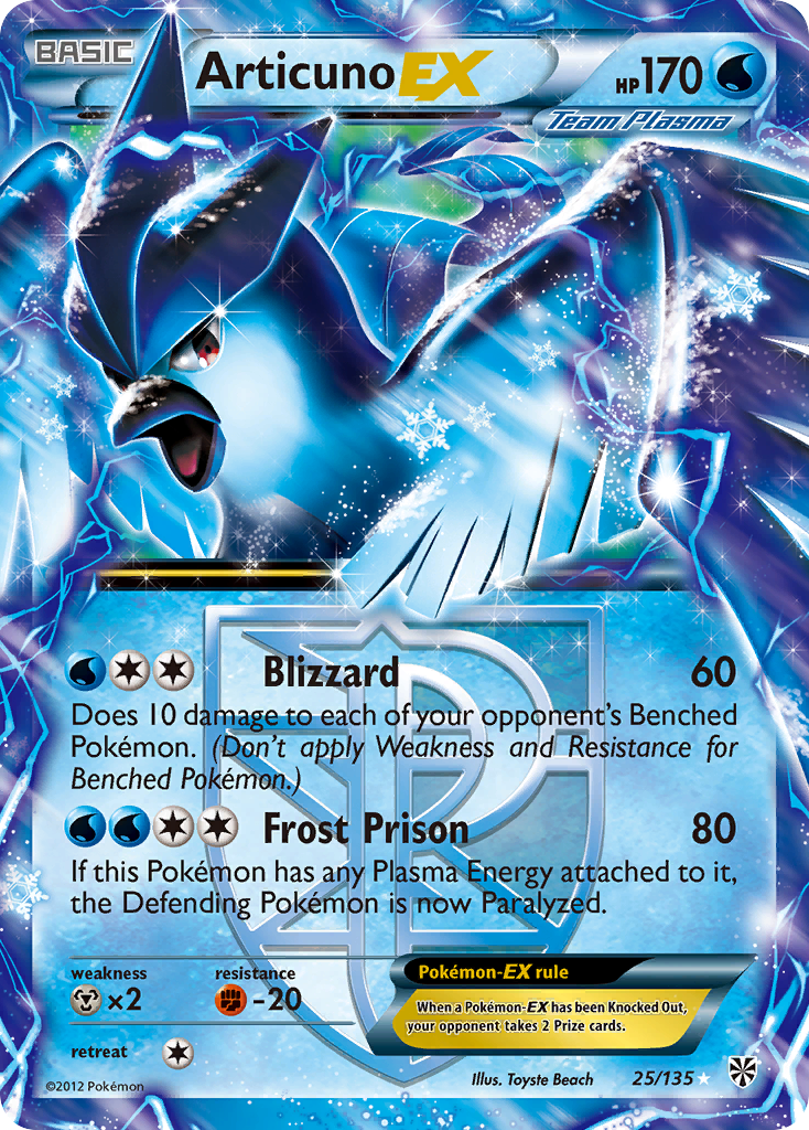 Articuno-EX 25/135 Plasma Storm