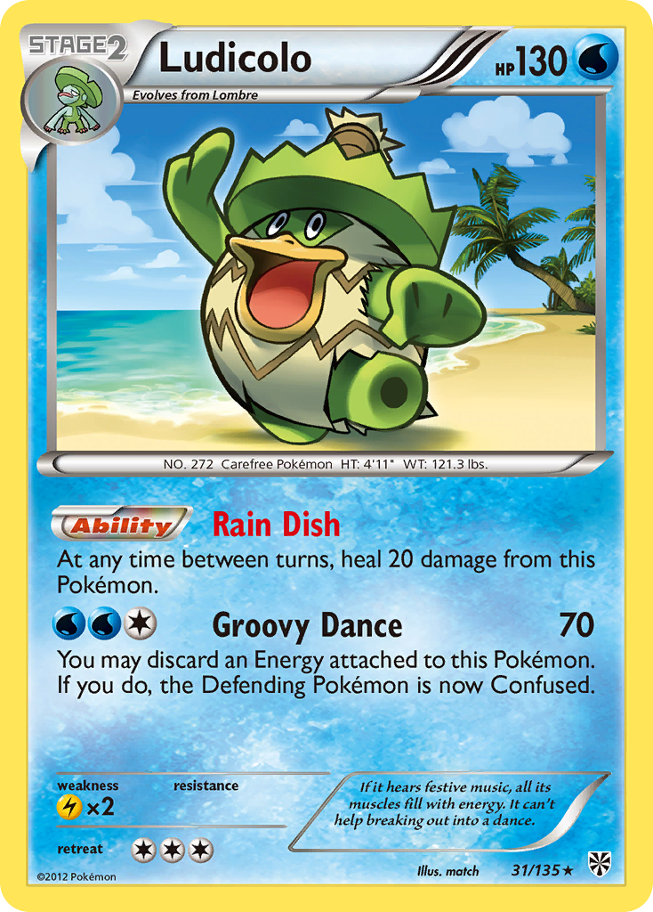 Ludicolo 31/135 Plasma Storm