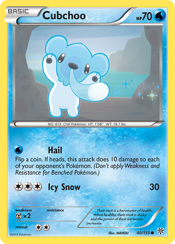 Cubchoo 40/135 Plasma Storm