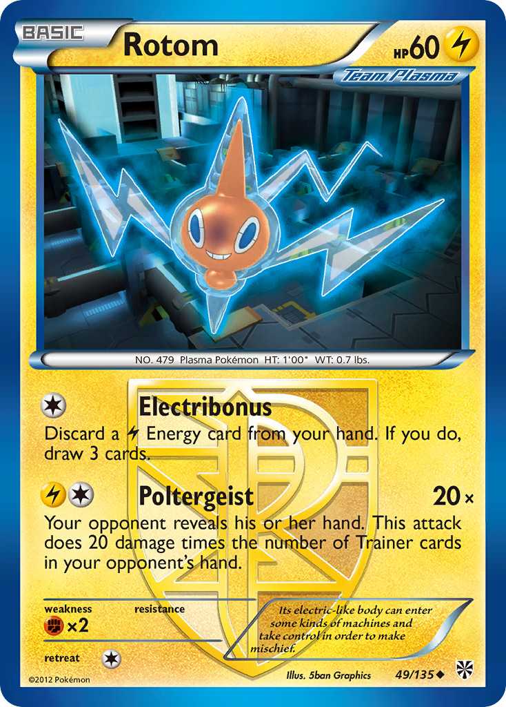 Rotom 49/135 Plasma Storm