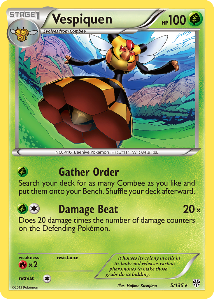 Vespiquen 5/135 Plasma Storm