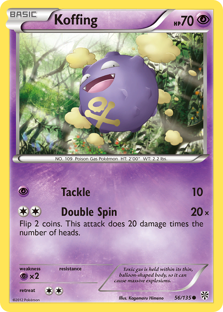 Koffing 56/135 Plasma Storm
