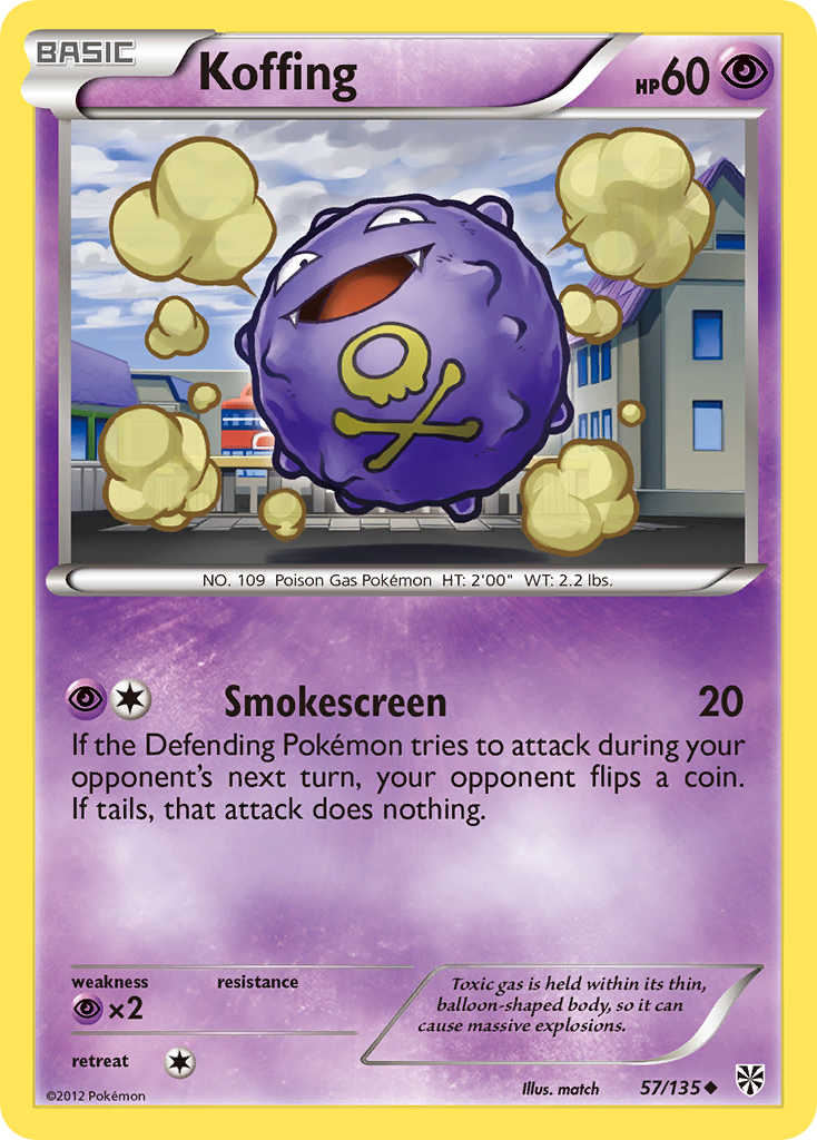 Koffing 57/135 Plasma Storm