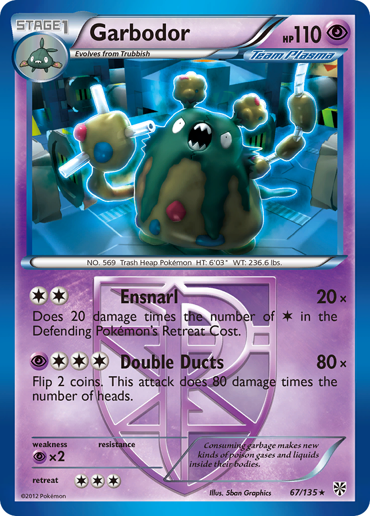 Garbodor 67/135 Plasma Storm