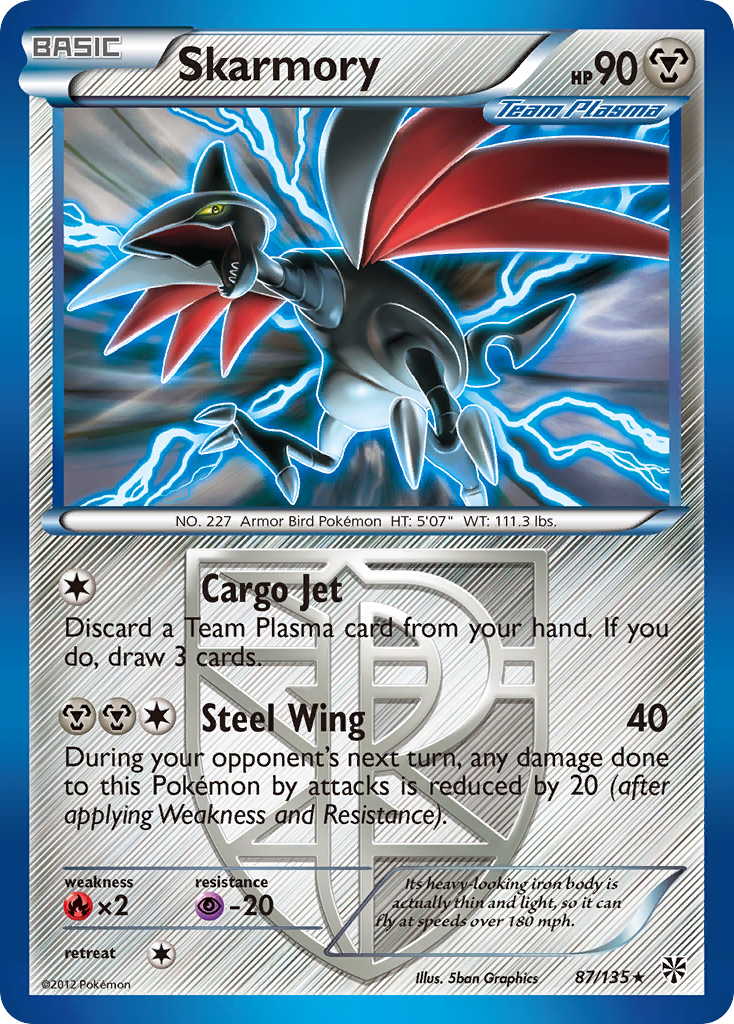 Skarmory 87/135 Plasma Storm