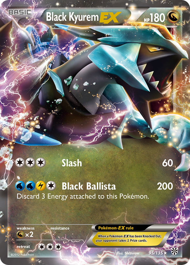 Black Kyurem-EX 95/135 Plasma Storm