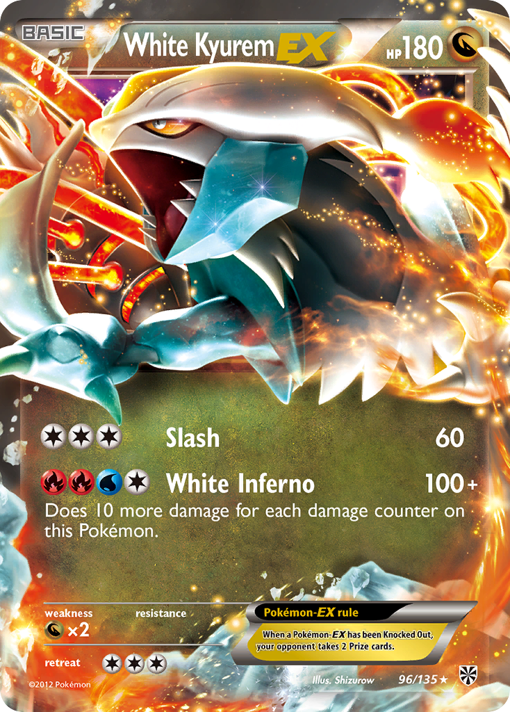 White Kyurem-EX 96/135 Plasma Storm