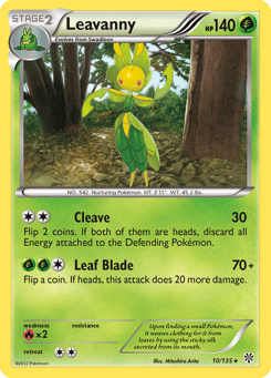 Leavanny 10/135 Plasma Storm