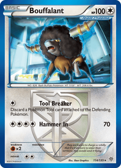 Bouffalant 114/135 Plasma Storm