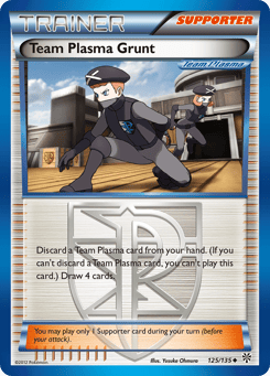 Team Plasma Grunt 125/135 Plasma Storm