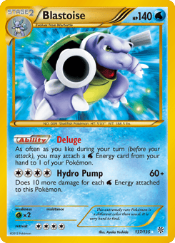Blastoise 137/135 Plasma Storm