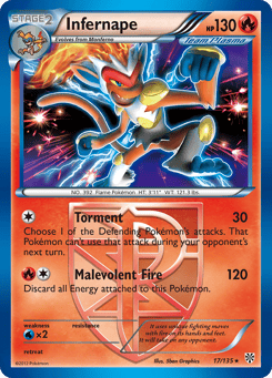 Infernape 17/135 Plasma Storm