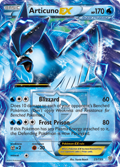 Articuno-EX 25/135 Plasma Storm