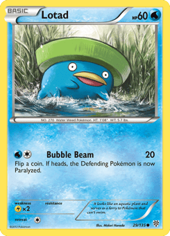 Lotad 29/135 Plasma Storm