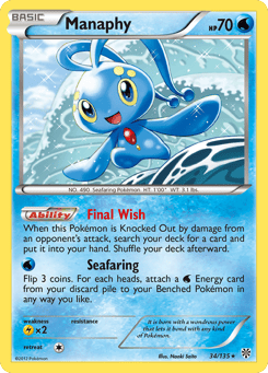 Manaphy 34/135 Plasma Storm