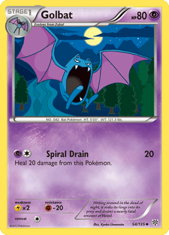 Golbat 54/135 Plasma Storm