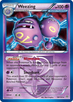 Weezing 58/135 Plasma Storm