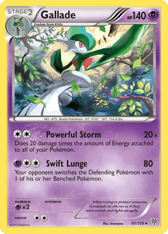 Gallade 61/135 Plasma Storm