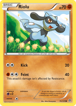 Riolu 76/135 Plasma Storm