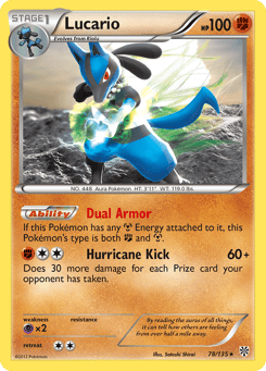 Lucario 78/135 Plasma Storm