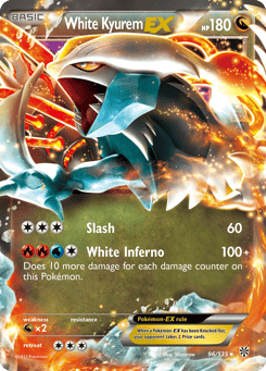 White Kyurem-EX 96/135 Plasma Storm
